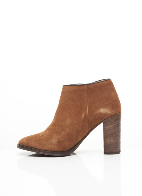 Bottines/Boots marron N.D.C pour femme