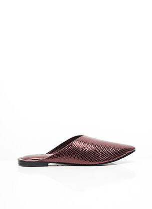Mules/sabots talon plat jusqu'à 3cm violet MES DEMOISELLES...PARIS femme