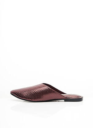 Mules/sabots talon plat jusqu'à 3cm violet MES DEMOISELLES...PARIS femme