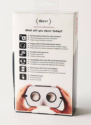 Accessoire divers blanc I AM CARDBOARD unisexe