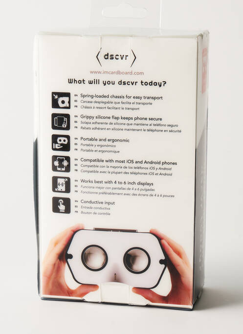 Accessoire divers blanc I AM CARDBOARD pour unisexe