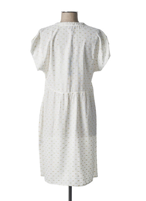 Robe mi-longue blanc EVA KAYAN femme