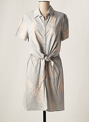 Robe courte gris I.CODE (By IKKS) pour femme