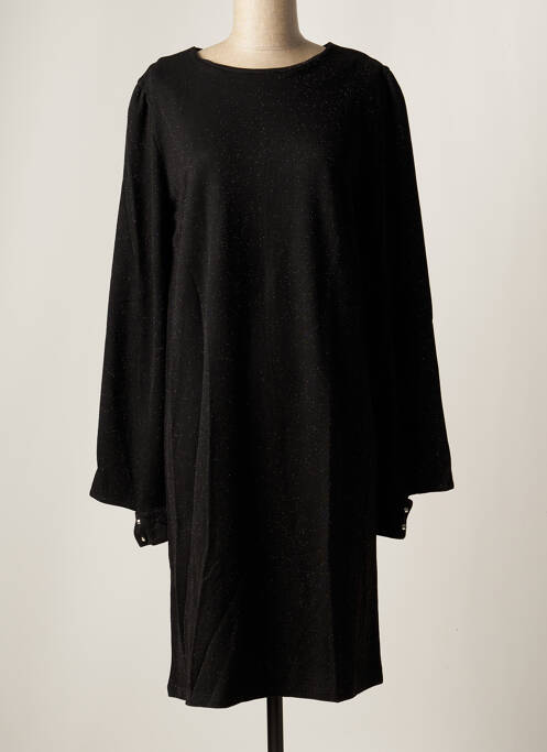 Robe mi-longue noir LA FEE MARABOUTEE pour femme
