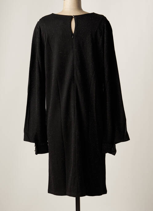 Robe mi-longue noir LA FEE MARABOUTEE pour femme