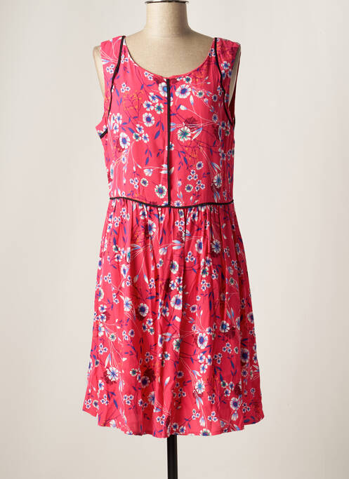 Robe mi-longue rose I.CODE (By IKKS) pour femme