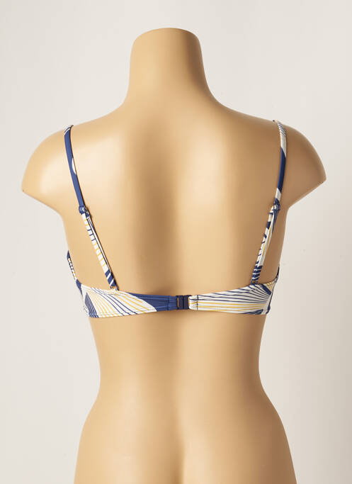 Haut de maillot de bain bleu LOU pour femme