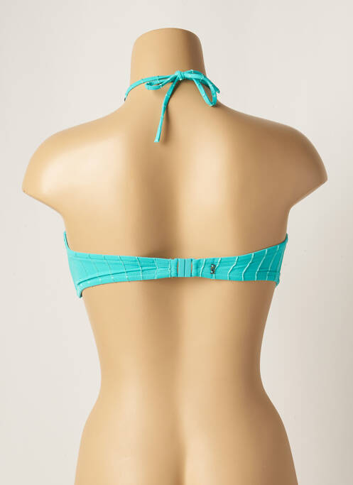 Haut de maillot de bain bleu LOU pour femme
