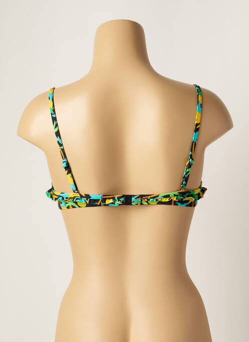 Haut de maillot de bain vert VARIANCE pour femme