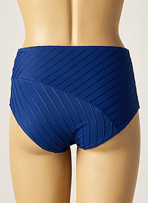 Bas de maillot de bain tissage satiné culotte rose LOU femme