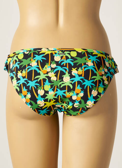 Bas de maillot de bain noir VARIANCE pour femme