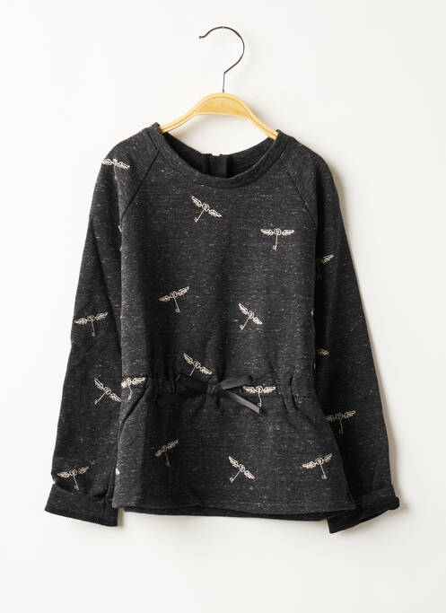 Pull gris IKKS pour fille