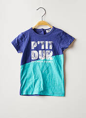 T-shirt bleu BULLE DE BB pour garçon seconde vue