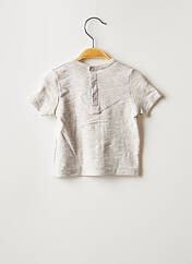 T-shirt gris PETIT BATEAU pour garçon seconde vue
