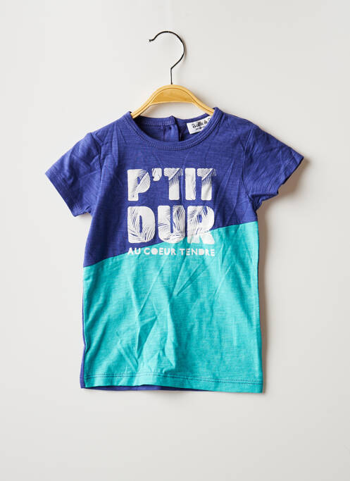 T-shirt bleu BULLE DE BB pour garçon