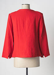Veste casual rouge CHRISTINE LAURE pour femme seconde vue