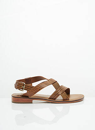Spartiates marron FEEKA pour femme