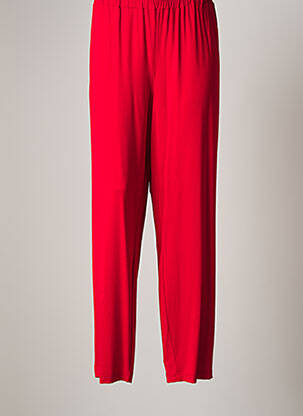 Pantalon large rouge CHALOU pour femme