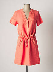 Robe courte orange INDI & COLD pour femme seconde vue