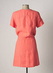 Robe courte orange INDI & COLD pour femme seconde vue