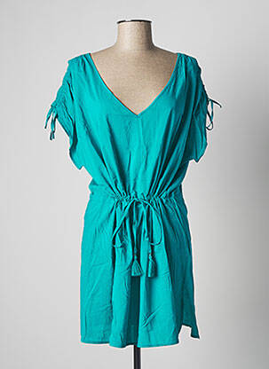 Robe de plage coupe cintrée bleu SIMONE PERELE femme