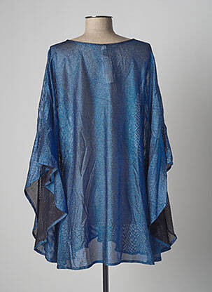 Robe de plage fermeture liens à nouer bleu VANITY FAIR femme