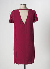 Robe courte rose IKKS pour femme seconde vue