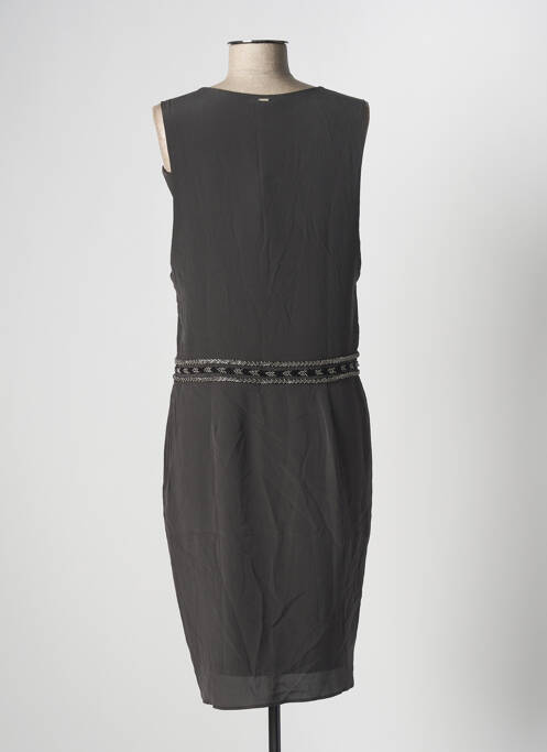 Robe mi-longue gris IKKS pour femme
