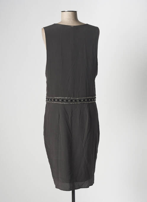 Robe mi-longue gris IKKS pour femme