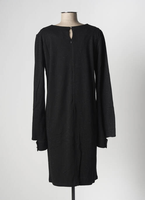 Robe mi-longue noir LA FEE MARABOUTEE pour femme