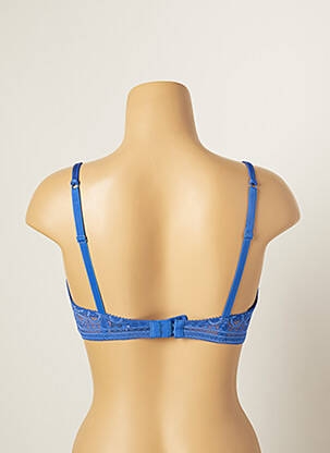 Soutien-gorge sans armature haut soutien-gorge moulé bleu IMPLICITE femme