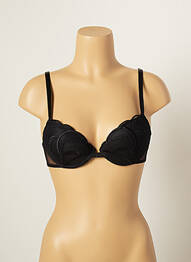 Soutien-gorge légère et transparente haut soutien-gorge moulé noir IMPLICITE femme