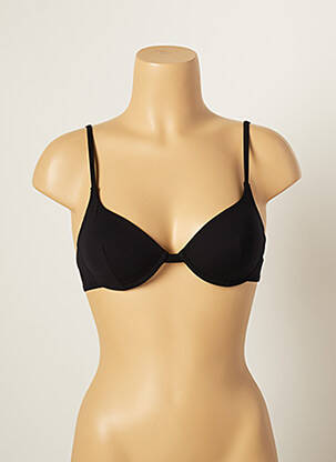 Haut de maillot de bain stretch haut soutien-gorge moulé noir VANITY FAIR femme