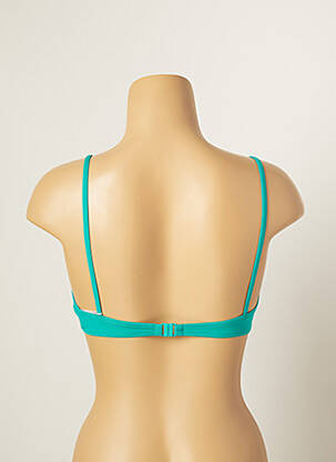 Haut de maillot de bain stretch haut soutien-gorge moulé vert VANITY FAIR femme