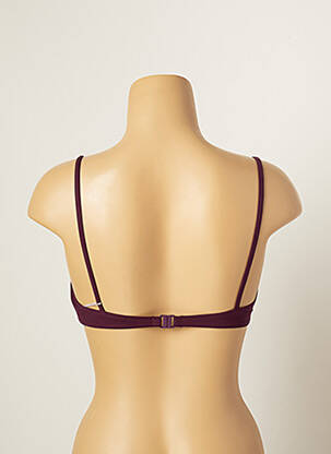 Haut de maillot de bain stretch haut soutien-gorge moulé violet VANITY FAIR femme