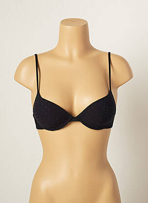 Haut de maillot de bain stretch haut soutien-gorge moulé noir VANITY FAIR femme