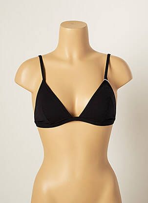 Haut de maillot de bain stretch haut triangles noir VANITY FAIR femme
