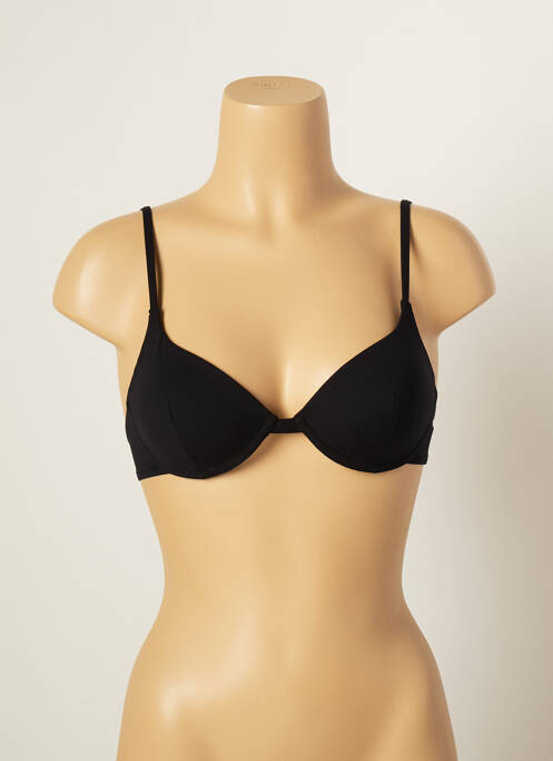 Haut de maillot de bain stretch haut soutien-gorge moulé noir VANITY FAIR femme