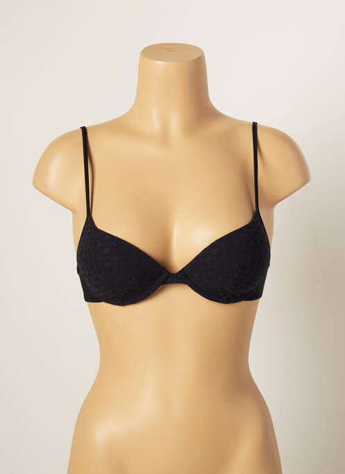 Haut de maillot de bain stretch haut soutien-gorge moulé noir VANITY FAIR femme