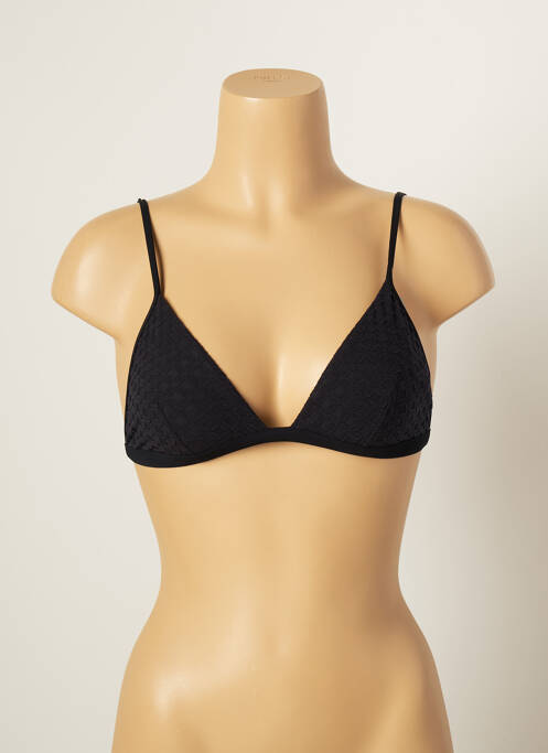 Haut de maillot de bain stretch haut triangles noir VANITY FAIR femme