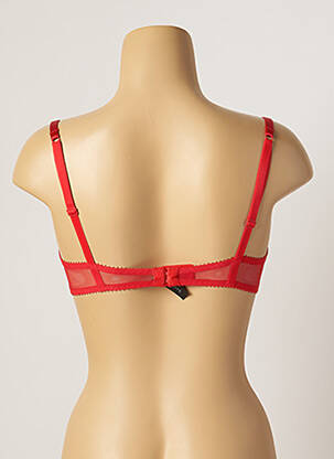 Soutien-gorge légère et transparente rouge IMPLICITE femme