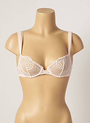 Soutien-gorge légère et transparente rose IMPLICITE femme