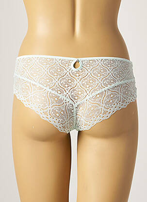 Shorty tissage dentelle vert IMPLICITE femme