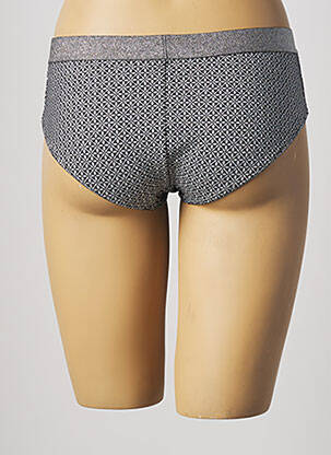 Bas de maillot de bain imprimé fantaisie culotte gris VANITY FAIR femme