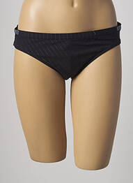 Bas de maillot de bain imprimé rayures culotte noir VANITY FAIR femme