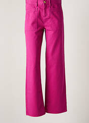 Jeans coupe large violet HAPPY pour femme seconde vue