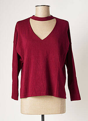 Pull rouge BISOU'S PROJECT pour femme