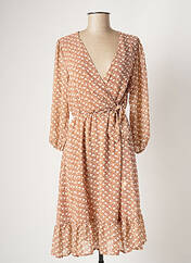 Robe mi-longue beige SEASON pour femme seconde vue
