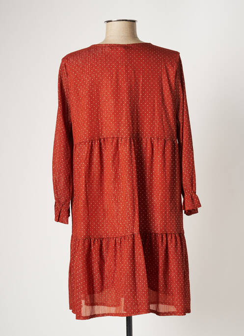 Robe courte marron LILI & LALA pour femme