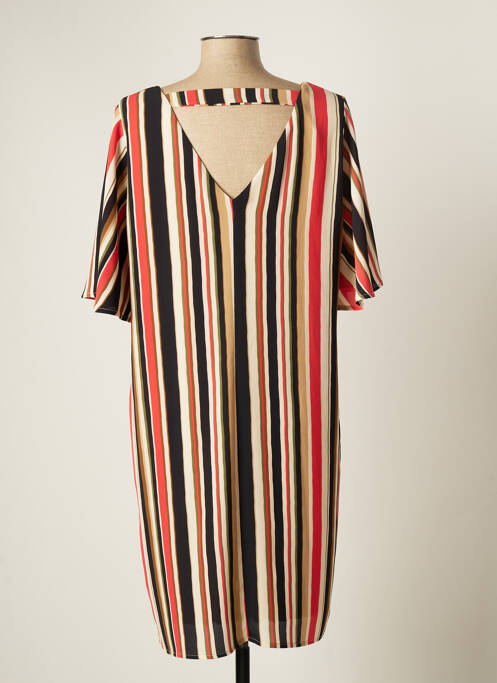 Robe mi-longue beige SIGNE NATURE pour femme